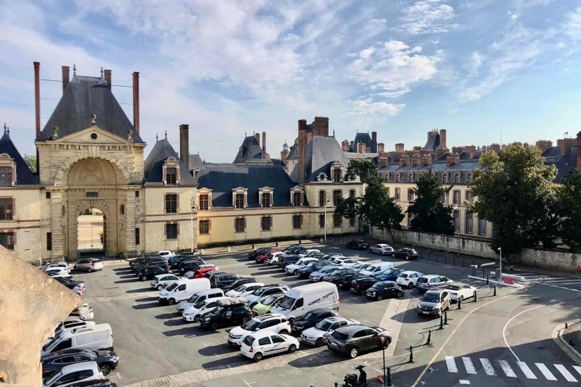 Vue Chateau Fontainebleau - Chez Lydia Экстерьер фото